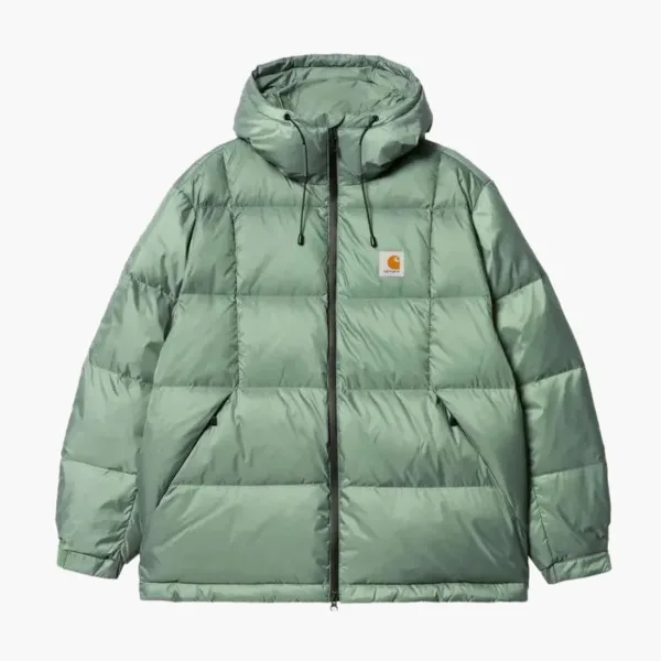 Carhartt WIP Hooded Down Puffer Jacket Green