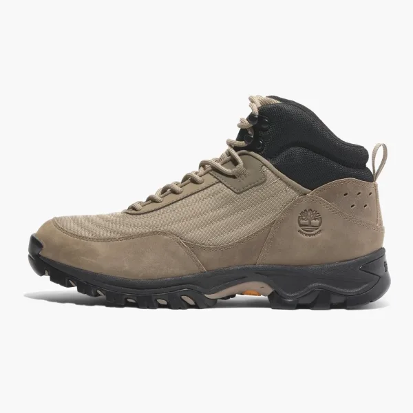 Timberland Mt. Maddsen Mid Lace-Up Waterproof Hiking Boot Medium Beige Mesh