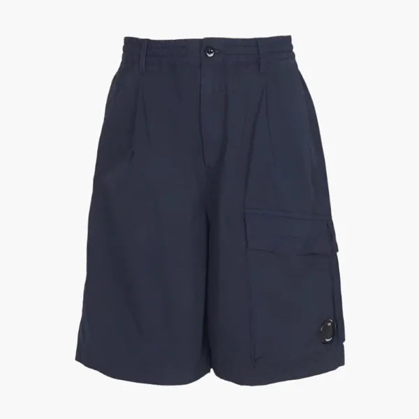 C.P. Company Stretch Loose Fit Cargo Shorts Navy
