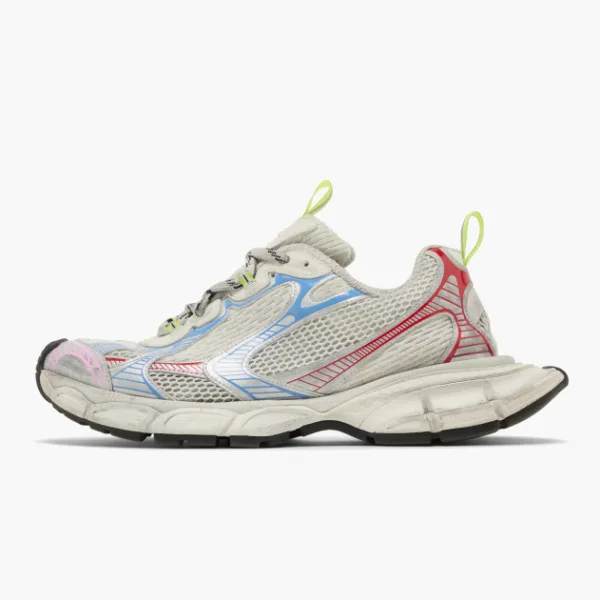 Balenciaga 3XL Sneaker Worn-Out - White Blue Red