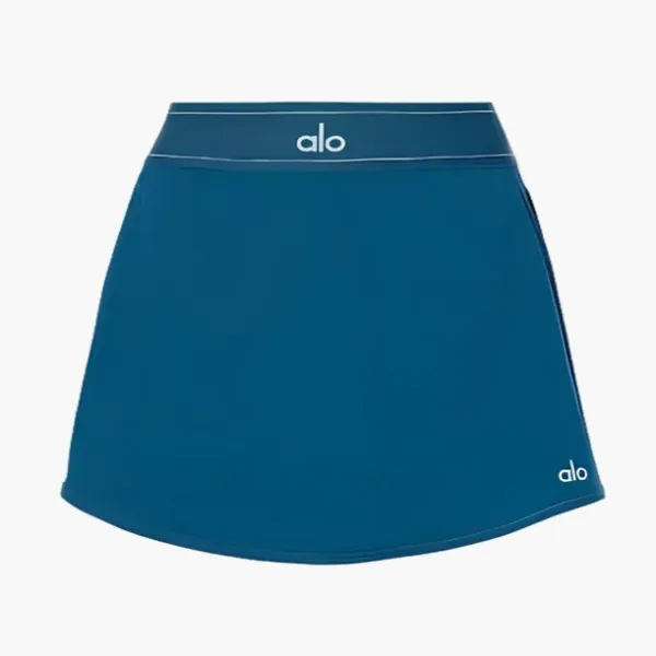 Alo Yoga Match Point Tennis Skirt Eclipse Blue