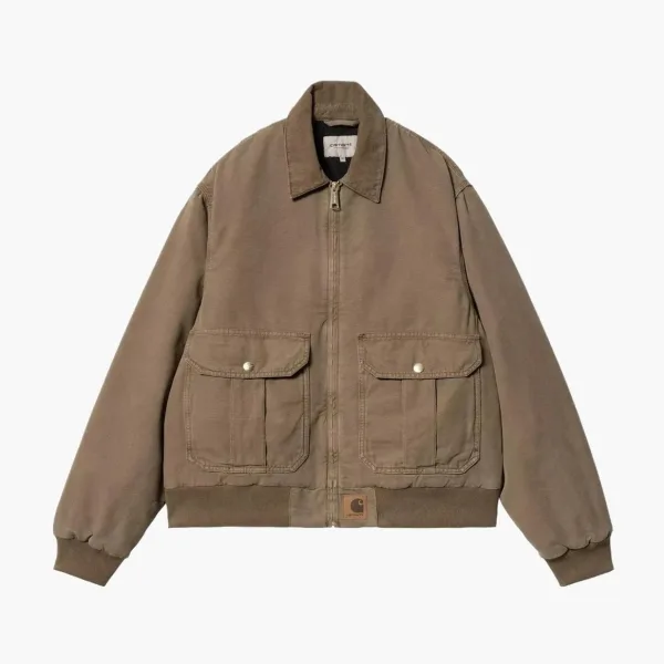 Carhartt WIP Stanton Jacket Brown