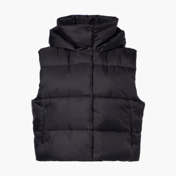 Alo Yoga Gold Rush Puffer Vest Black