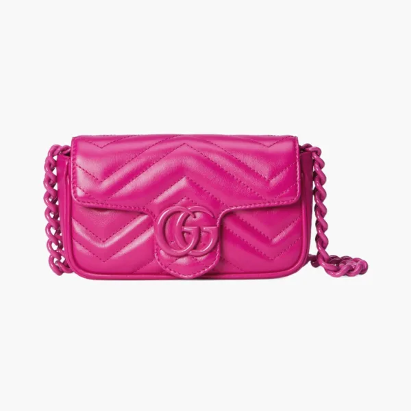 Gucci Gg Marmont Belt Bag Pink