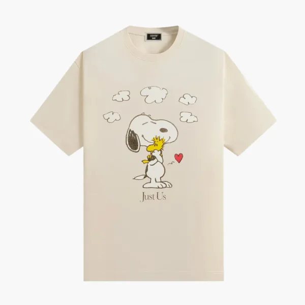 Kith For Peanuts Snoopy Just Us Tee Sandrift
