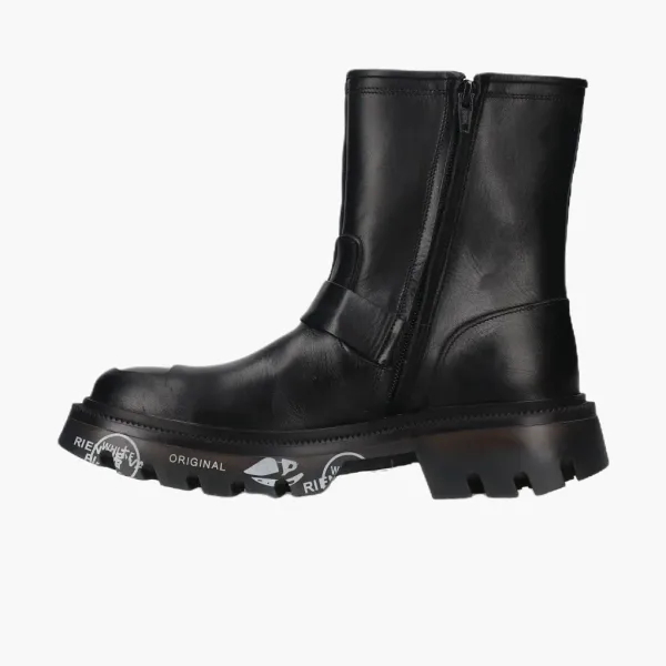 Premiata Camden 464 Boots With Buckle Black
