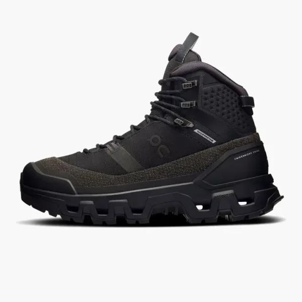 ON Cloudrock Trek Waterproof WMNS Triple Black