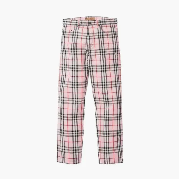 Supreme X Burberry Trousers Pink