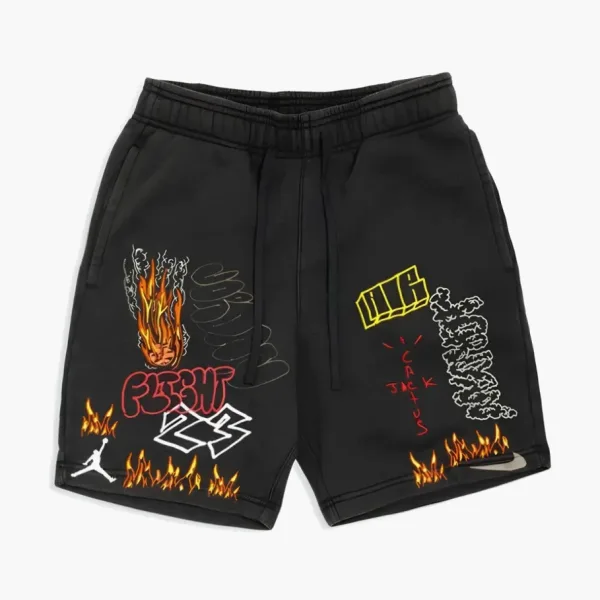 Air Jordan X Travis Scott Shorts Black