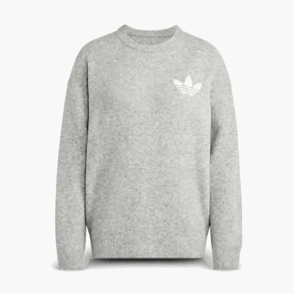 adidas Athletic Dept Knit Sweater WMNS Medium Grey Heather