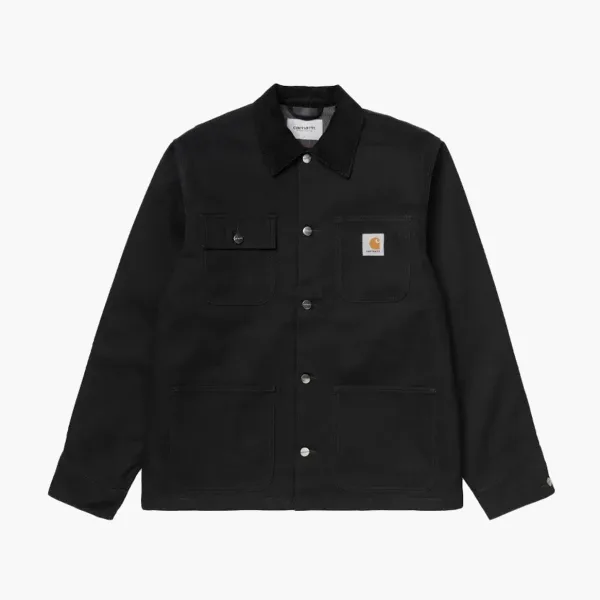 Carhartt WIP Michigan Coat Black Rinsed