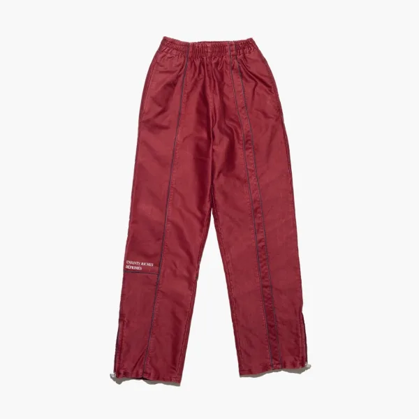 Enfants Riches Déprimés Paneled Track Pants Burgundy/Black