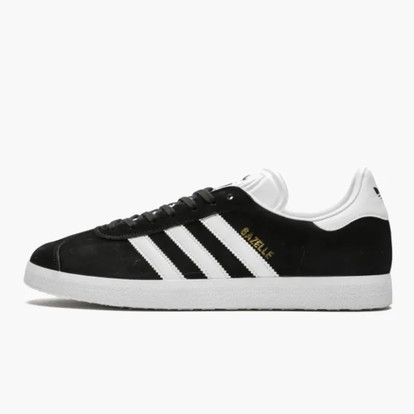 Adidas Gazelle Core Black Cloud White Gold