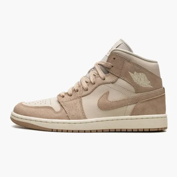 Air Jordan 1 Mid SE WMNS Legend Light Brown