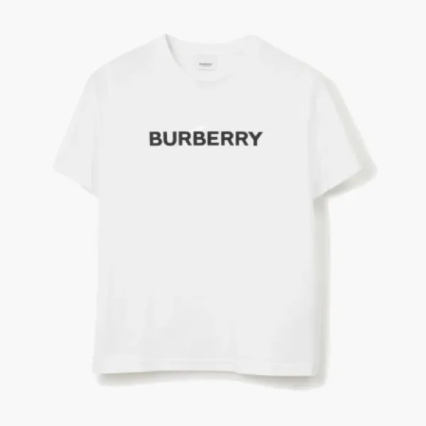 Burberry Logo-print Organic Cotton T-shirt White