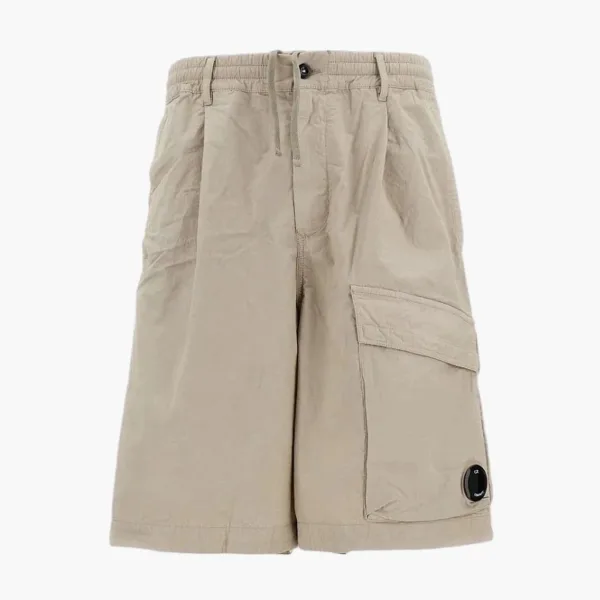 C.P. Company Micro-Reps Boxy Shorts Beige
