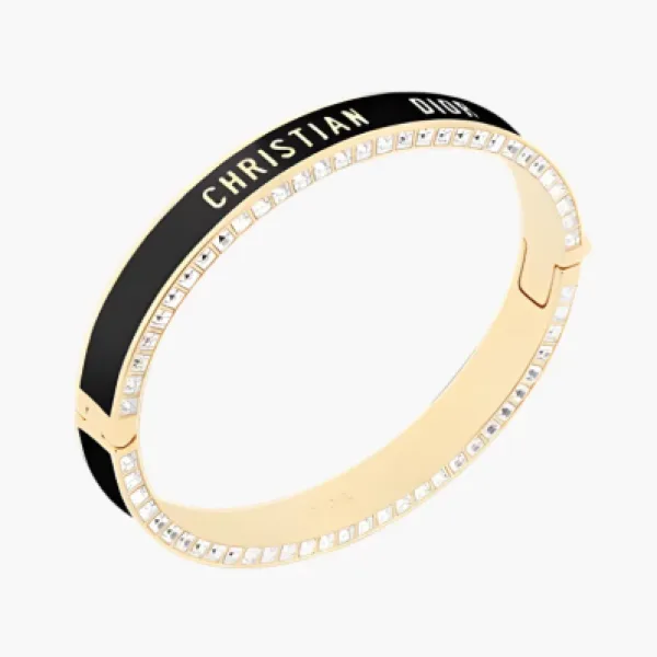 Dior Night Code Rigid Bracelet Metal WMNS Gold