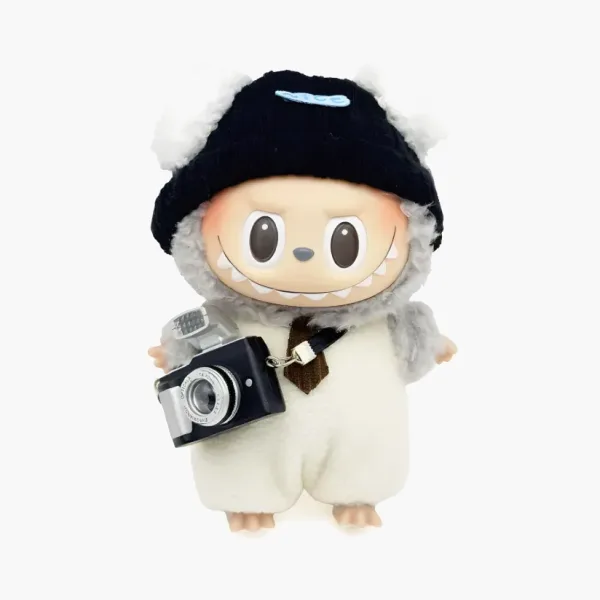 Pop Mart Hang Tag Box Cameras Zai Zai (Sesame Bean)