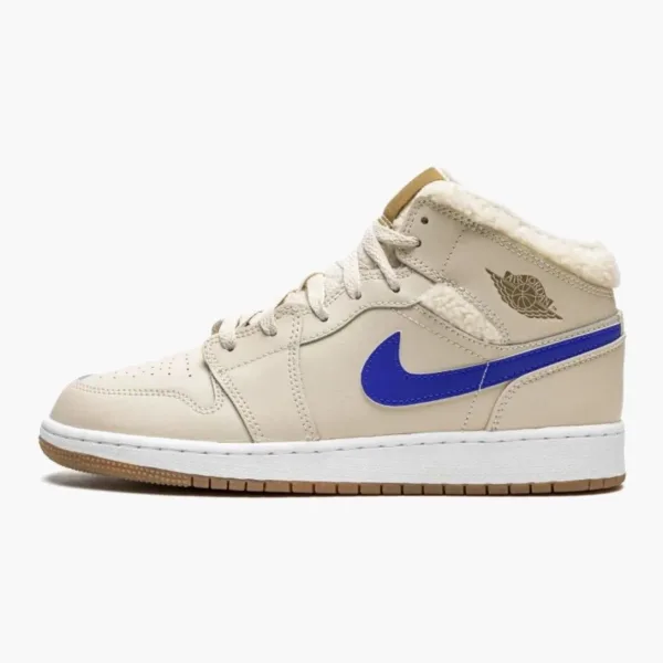 Air Jordan 1 Mid Utl GS Fleece