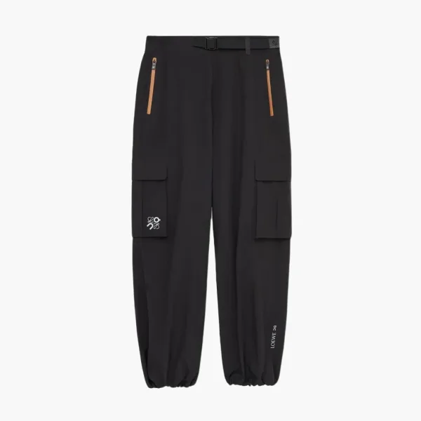 Loewe x On Technical Shell Cargo Trousers Black