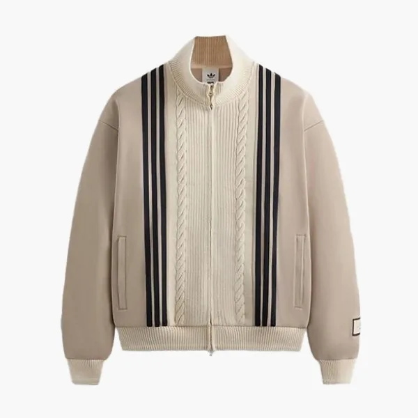 Kith For Adidas Football Track Suit Top Beige