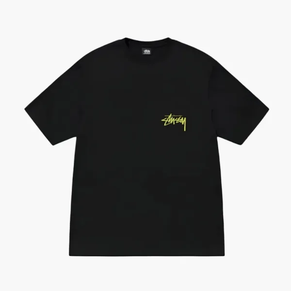 Stussy Ss24 T-shirt Yellow Black
