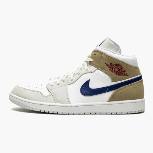 Air Jordan 1 Mid Tan Suede