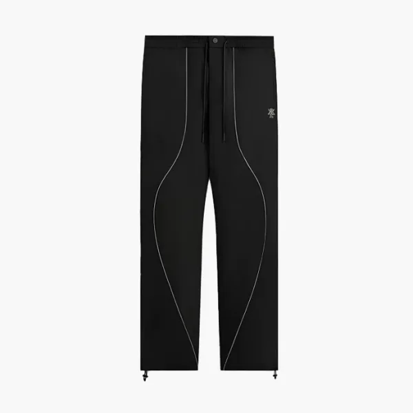 Kith Seamed Nylon Bolt Pants Black