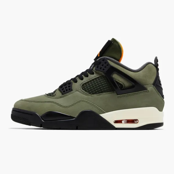 Air Jordan 4 x Undefeated Deep Green