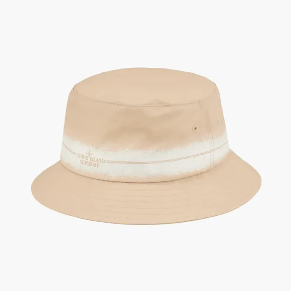 Stone Island X Supreme Stripe Crusher Tan