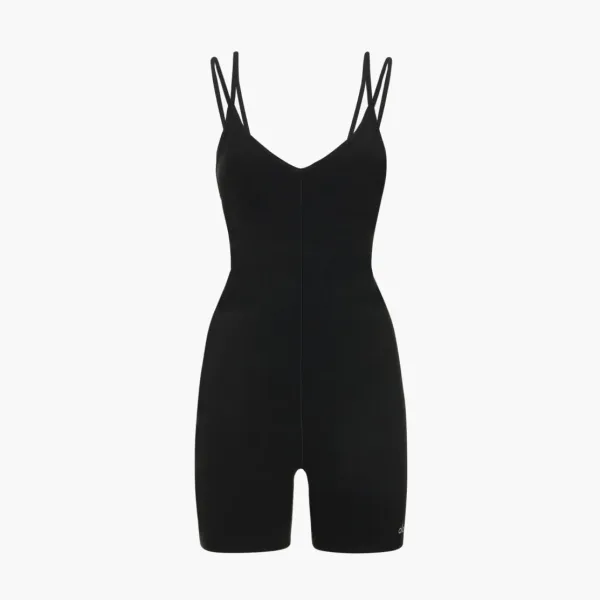 Alo Yoga Alosoft Suns Out Onesie Black
