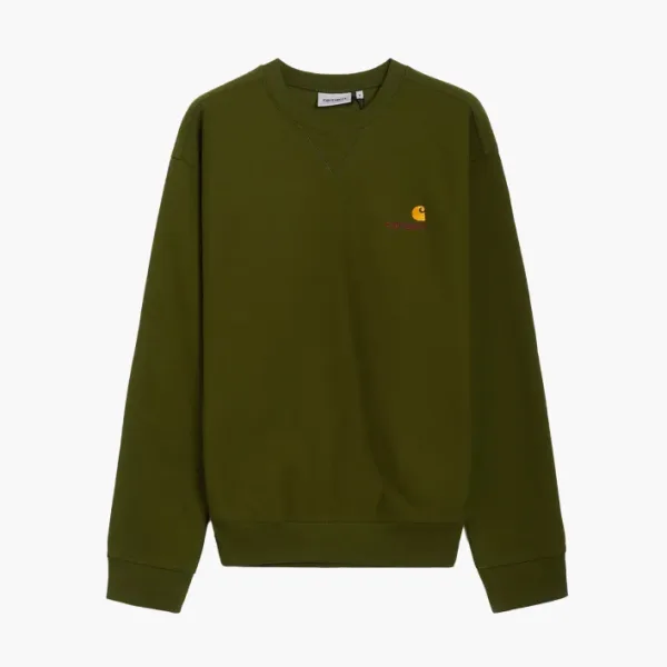 Carhartt WIP Sweatshirt American Script Green