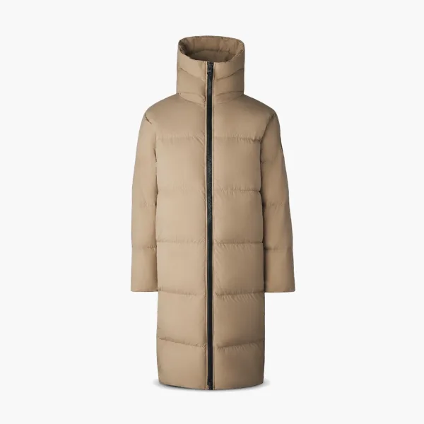 Canada Goose Lawrence Long Puffer Black Label Desert