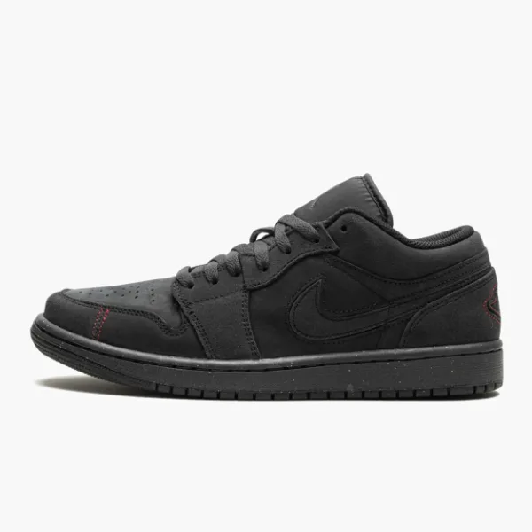 Air Jordan 1 Low SE Craft Dark Smoke Grey / Varsity Red