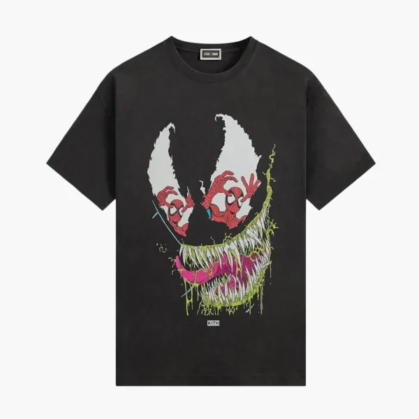 Kith x Marvel Venom Vintage Tee Black