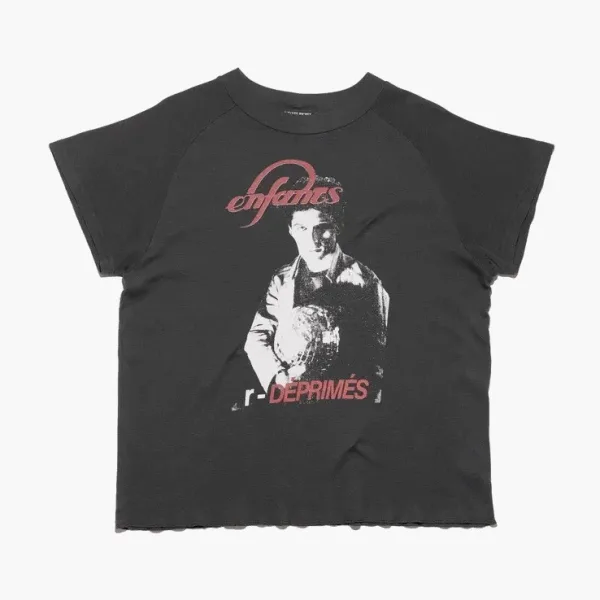 Enfants Riches Deprimes Berlin Disco Tee Faded Black