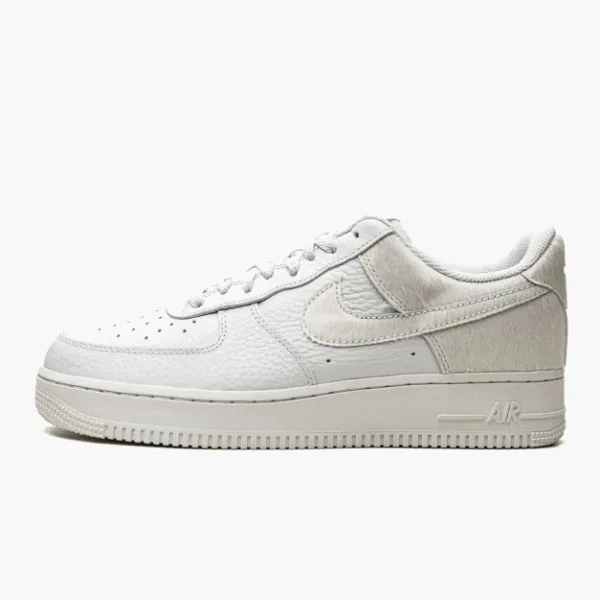 Air Force 1 White Pony HAir Heel