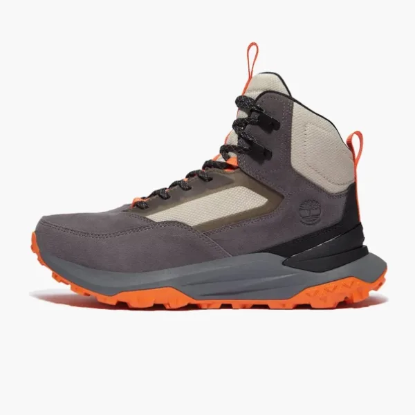 Timberland Motion Access Mid Waterproof Hiking Boot Grey Suede
