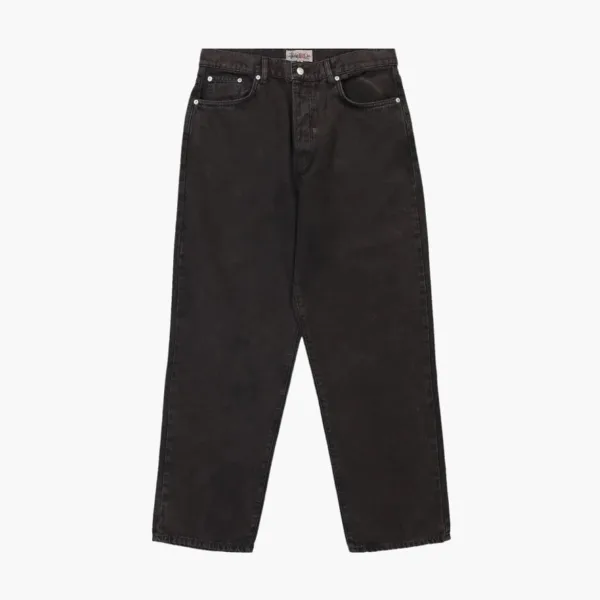 Stussy Washed Canvas Big Ol Jeans Black