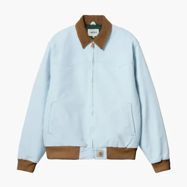 Carhartt WIP Bomber Jacket Light Blue