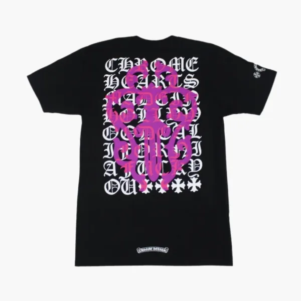 Chrome Hearts Eye Chart Dagger T-shirt Black