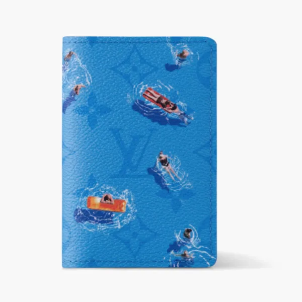 Louis Vuitton Pocket Organizer Blue Lagoon