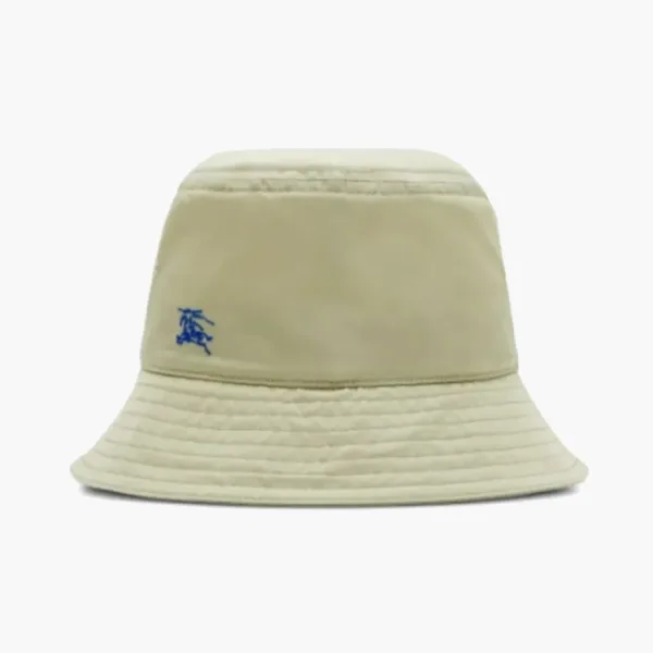 Burberry Stitch Detail Nylon Bucket Hat Beige