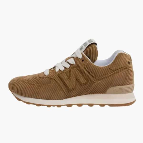 New Balance 574 X Miu Miu Denim Sneakers Dark Brown