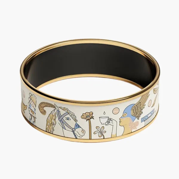 Hermès Tea for Two bangle Unisex Multicolor