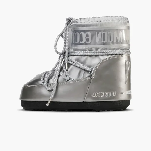 Moon Boot Icon Low Glance Silver