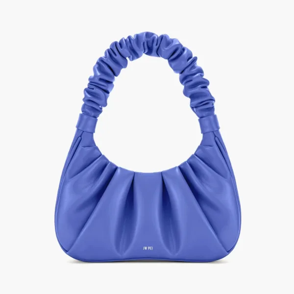 JW PEI Gabbi Ruched Hobo Handbag Cornflower
