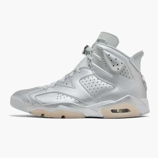 Air Jordan 6 Retro x Paris Saint-Germain Silver