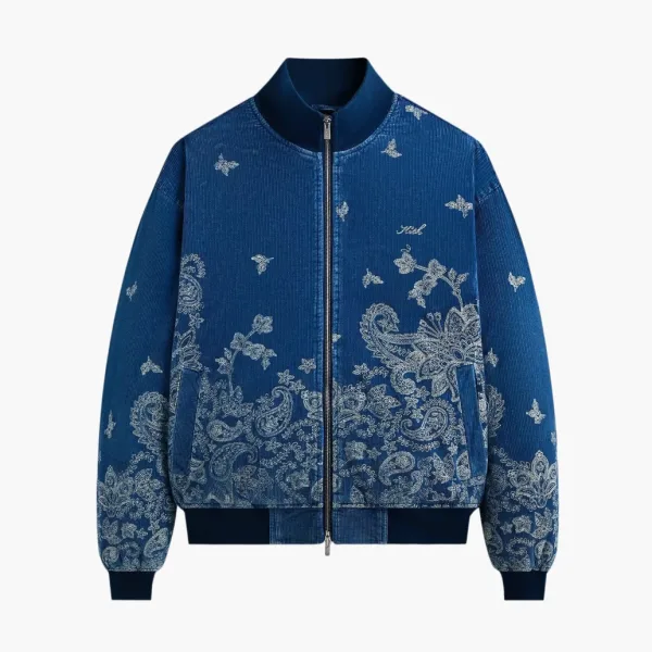 Kith Indigo Cord Avery Jacket Cyanotype