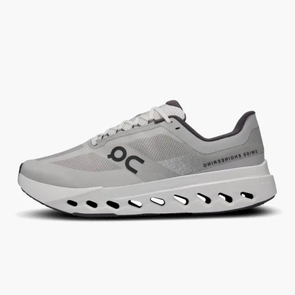 On Cloudsurfer Next Glacier White